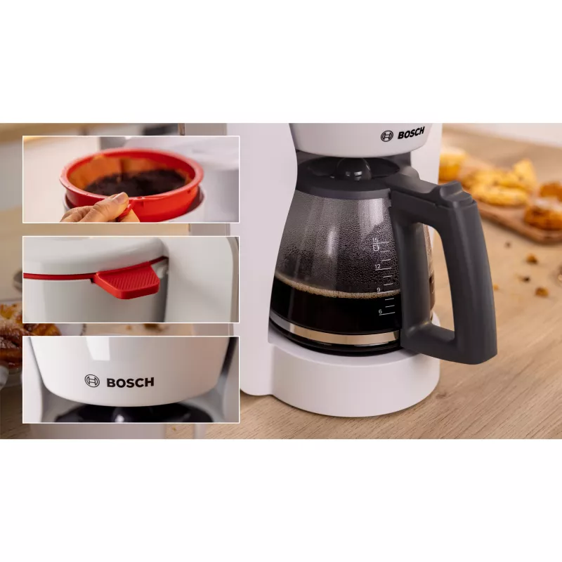 Bosch TKA2M111 kahvinkeitin manuaalinen suodatinkahvinkeitin 1,25 L