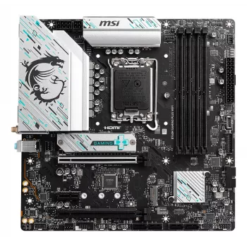 Emolevy MSI B760M GAMING PLUS WIFI – Intel B760, LGA 1700, micro ATX, DDR5, 4 DIMM, Wi‑Fi 6E, 2.5Gb LAN