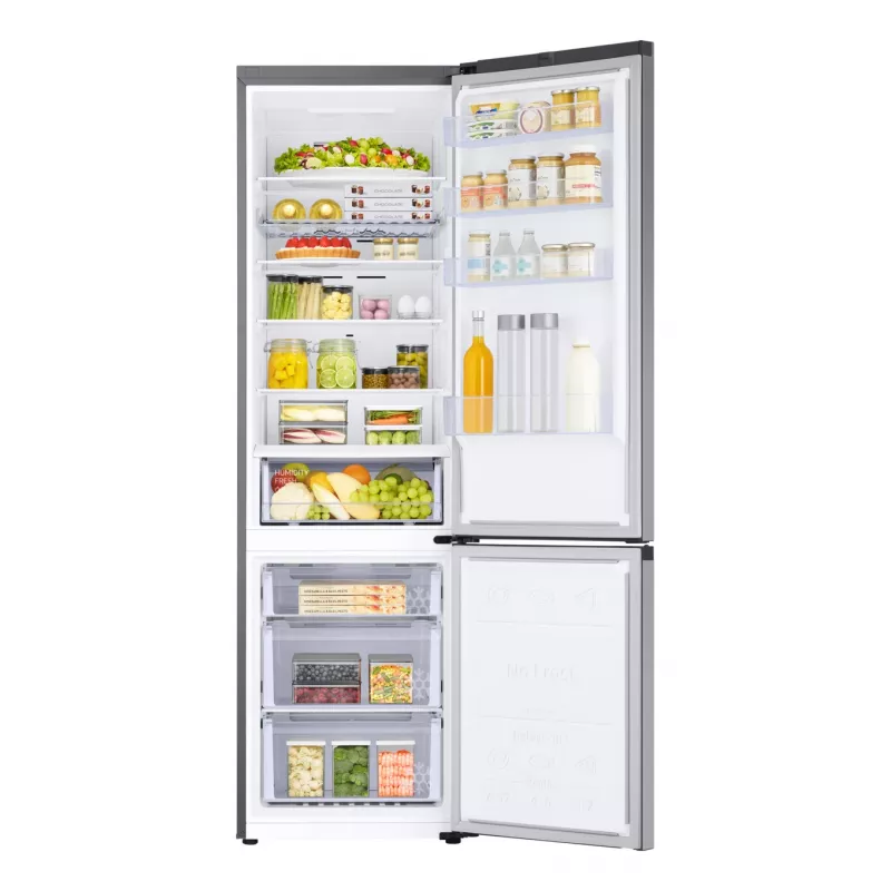 Samsung RB38C672ESA vapaasti seisova 390 L harmaa, metallinen, hopea