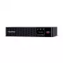 Keskeytymätön virransyöttö CYBERPOWER PR1000ERT2U, 1 kVA (1000 W), Line-Interactive, 10x C13-lähtöä, puhdas sini, Rack/Tower 2U