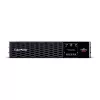 Keskeytymätön virransyöttö CYBERPOWER PR1000ERT2U, 1 kVA (1000 W), Line-Interactive, 10x C13-lähtöä, puhdas sini, Rack/Tower 2U
