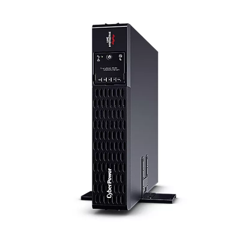 CyberPower PR2200ERTXL2U Line-Interactive-UPS 2200 VA / 2200 W, räkki/tornimalli, 8 AC-pistorasiaa