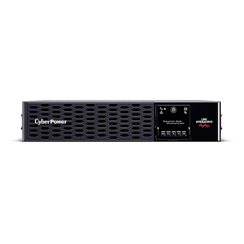 CyberPower PR2200ERTXL2U Line-Interactive-UPS 2200 VA / 2200 W, räkki/tornimalli, 8 AC-pistorasiaa