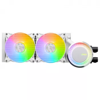 MSI MAG Coreliquid E240 WHITE emolevy, prosessori nestejäähdytyssarja 12 cm