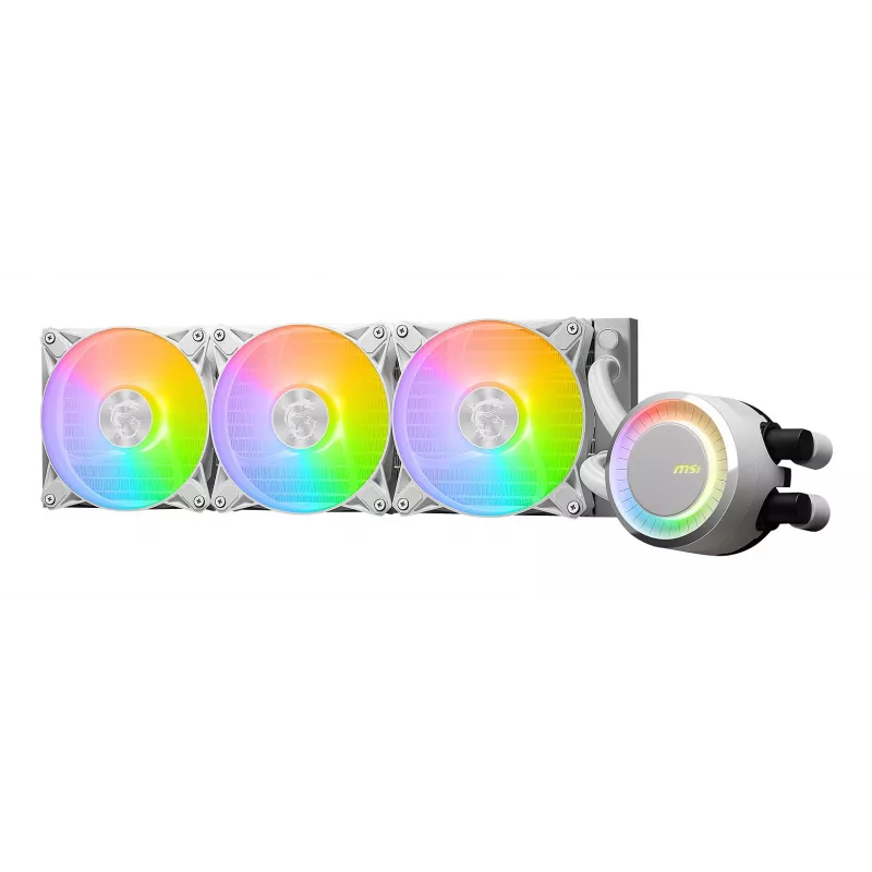 MSI MAG Coreliquid E360 White emolevy, prosessorin nestjäähdytyssarja 12 cm