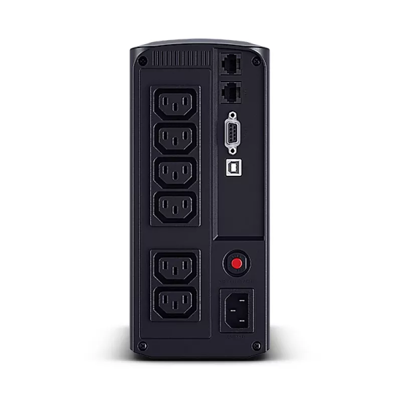 CyberPower VP700EILCD keskeytymätön virransyöttö (UPS) Line-Interactive 0,7 kVA 390 W 6 AC-lähtöä