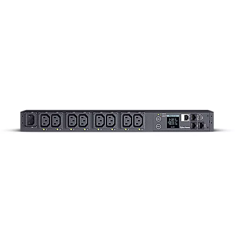 CyberPower PDU41004 virranjakoyksikkö (PDU) 8 AC-lähtöä 1U musta