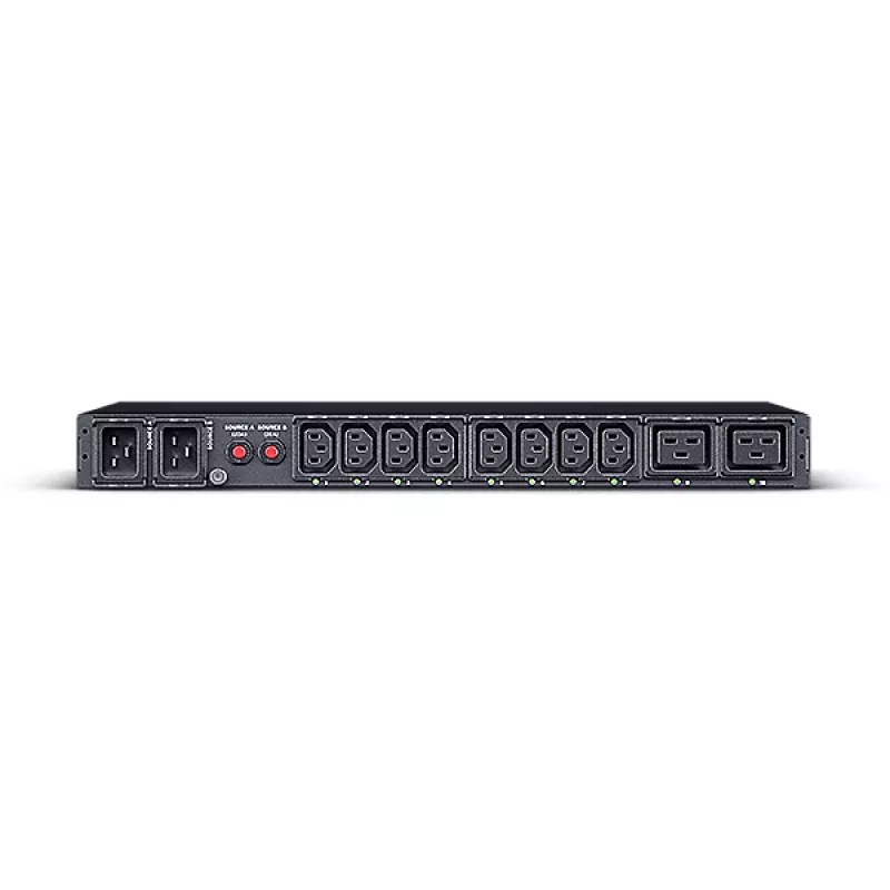 CyberPower PDU44005 virranjakoyksikkö (PDU) 10 AC-lähtöä 1U musta