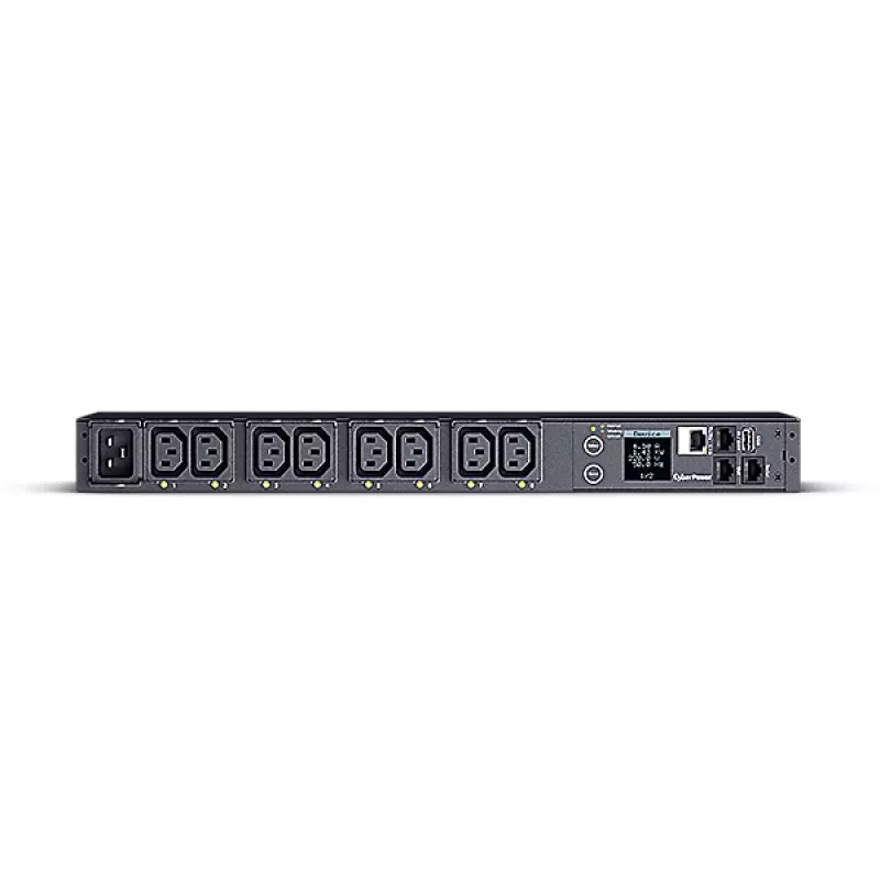 CyberPower PDU81005 virranjakoyksikkö (PDU) 8 AC-lähtöä 1U musta