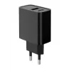 GEMBIRD USB-pikalaturi – 2 porttia Type-A & C, 20 W – musta