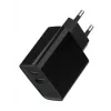 GEMBIRD USB-pikalaturi – 2 porttia Type-A & C, 20 W – musta
