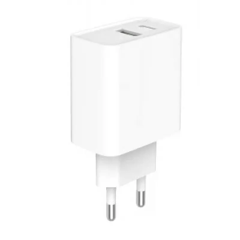 GEMBIRD USB-pikalaturi – Type-A & C 2-porttinen 20 W – valkoinen