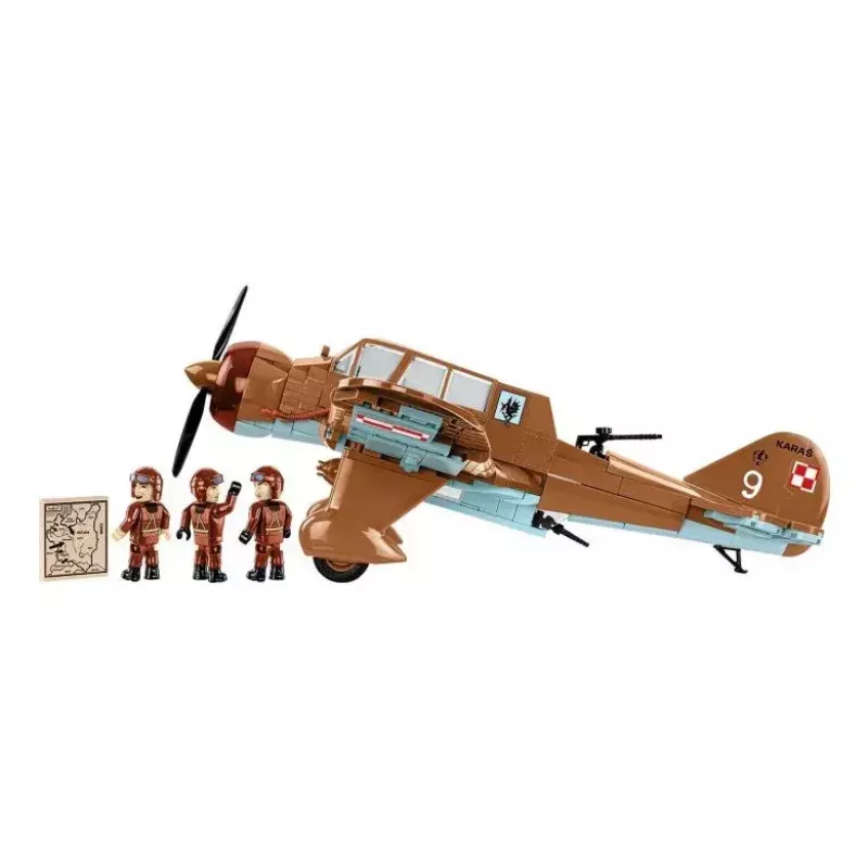 Rakennussarja Cobi PZL.23 Karaś 586 osaa