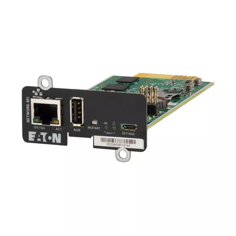 EATON CORPORATION verkon UPS-hallintakortti Mini iNETWORK-M3 1,0 Gbit/s – täysduplex
