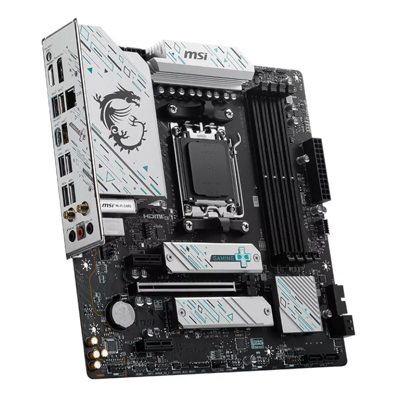 MSI B650M GAMING PLUS WIFI emolevy AMD B650 kanta AM5 micro ATX