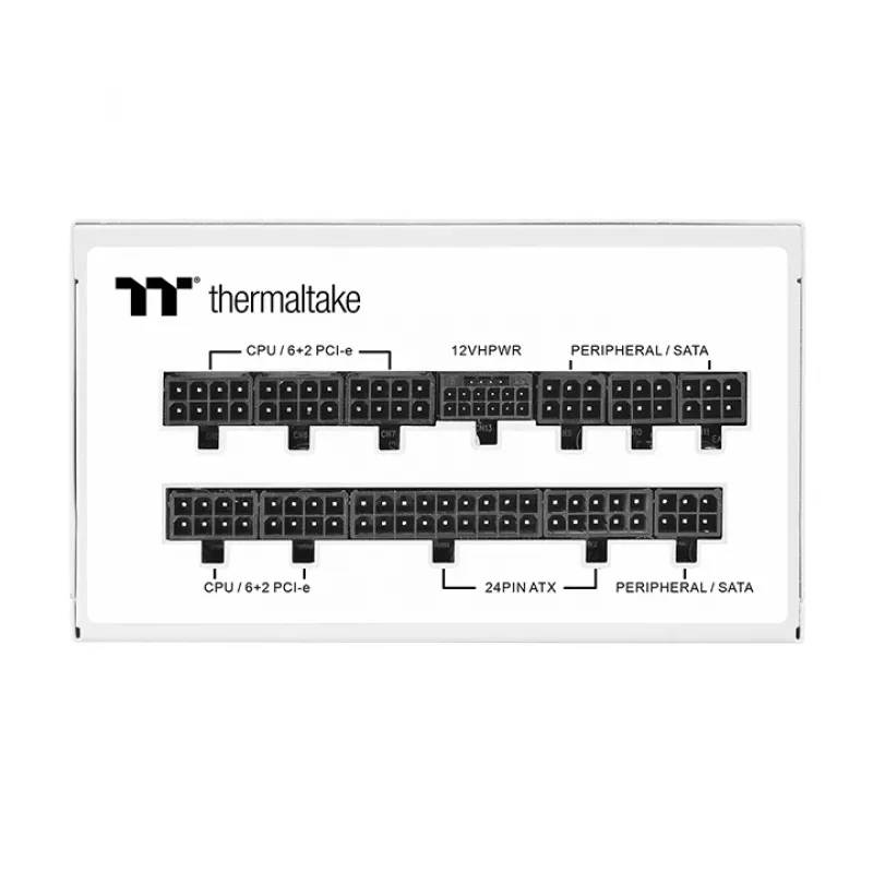 THERMALTAKE virtalähde - Toughpower GF A3 Snow 1050W - TT Premium Edition - 80 PLUS Gold