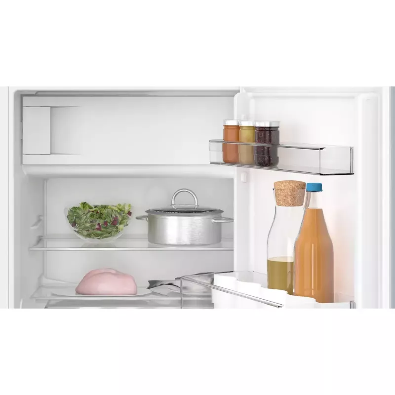 Bosch KUL22VFD0 kalusteisiin upotettava työtason alle sopiva jääkaappipakastin, 93 l jääkaappi + 17 l pakastin, energialuokka D