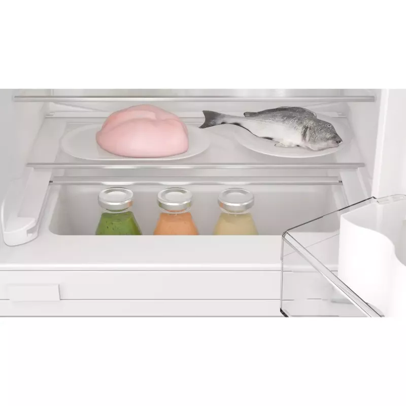 Bosch KUL22VFD0 kalusteisiin upotettava työtason alle sopiva jääkaappipakastin, 93 l jääkaappi + 17 l pakastin, energialuokka D
