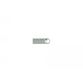 USB-muistitikku GOODRAM UNO3-0320S0R11 32 GB, USB Type-A, USB 3.2 Gen 1, metalli, kanneton, hopea
