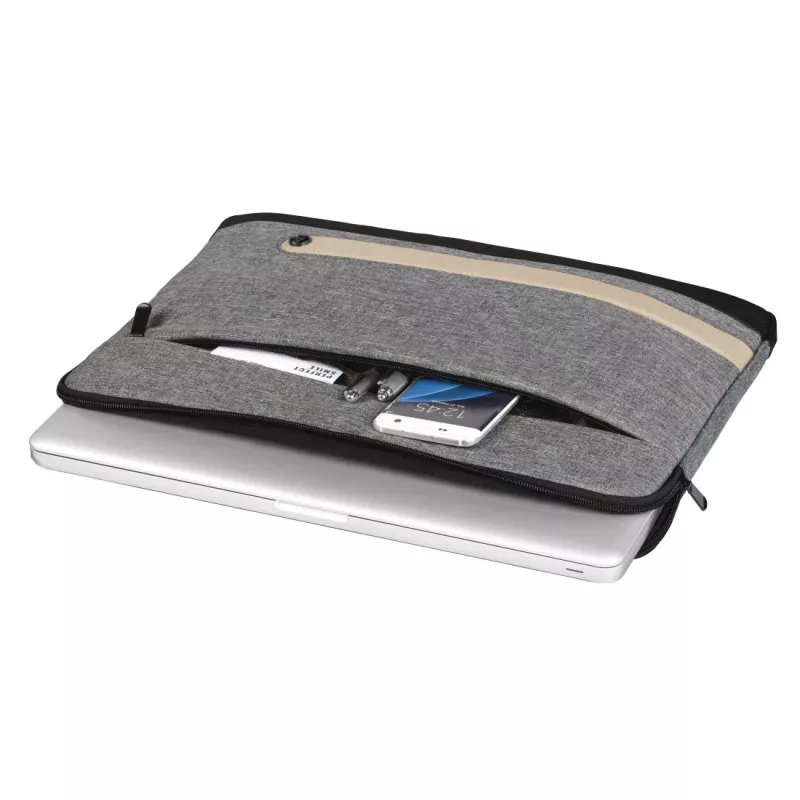 Hama Design Line Terra 15,6" (39,6 cm) kannettavan suojakotelo, kierrätetty PET, harmaa