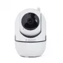 Gembird TSL-CAM-WRHD-02 älykäs kääntyvä Wi-Fi-sisäkamera, Full HD 1080p, Tuya, 355° kääntö, valkoinen