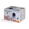 Gembird TSL-CAM-WRHD-02 älykäs kääntyvä Wi-Fi-sisäkamera, Full HD 1080p, Tuya, 355° kääntö, valkoinen