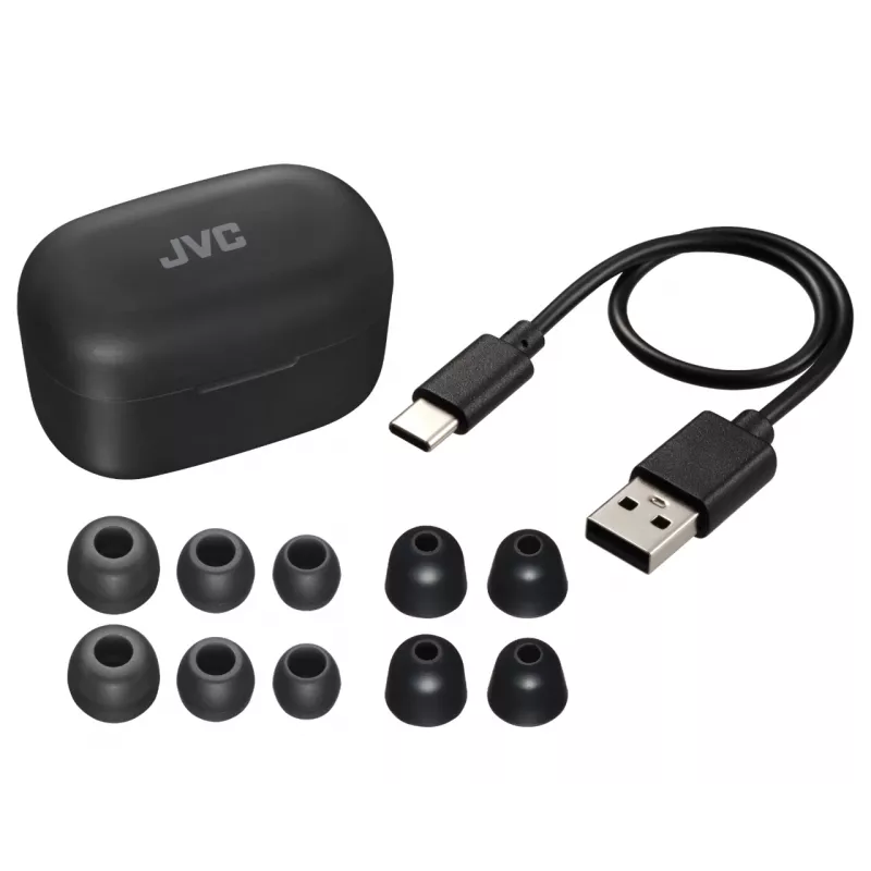 JVC HA-A25T headset True Wireless Stereo (TWS) in-ear puhelut/musiikki Bluetooth musta
