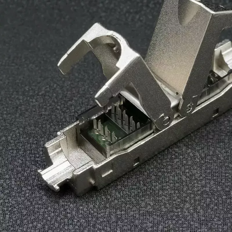 Työkaluton RJ45-liitin QOLTEC 54540 CAT6 STP suojatuille Ethernet-kaapeleille