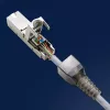 Työkaluton RJ45-liitin QOLTEC 54540 CAT6 STP suojatuille Ethernet-kaapeleille