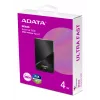 ADATA SE920 Thunderbolt-teknologia 4 TB USB Type-C USB4 Gen 3x2 musta