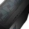 PC-kotelo MODECOM Horizon ARGB FLOW MIDI musta — E-ATX-tuki, karkaistu lasi, ARGB, USB-C, max. GPU 400 mm