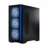 PC-kotelo MODECOM Horizon ARGB FLOW MIDI musta — E-ATX-tuki, karkaistu lasi, ARGB, USB-C, max. GPU 400 mm