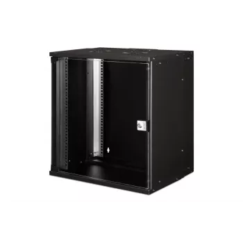 DIGITUS 19IN 12U seinäasennuskaappi - SOHO PRO 595 x 540 x 400 mm musta