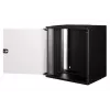 DIGITUS 19IN 12U seinäasennuskaappi - SOHO PRO 595 x 540 x 400 mm musta