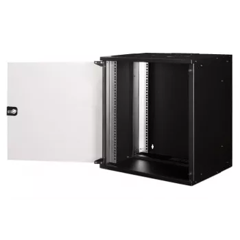 DIGITUS 19IN 12U seinäasennuskaappi - SOHO PRO 595 x 540 x 400 mm musta
