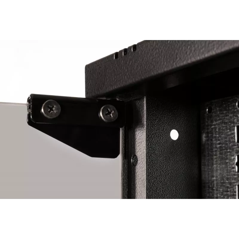 DIGITUS 19IN 12U seinäasennuskaappi - SOHO PRO 595 x 540 x 400 mm musta