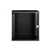 DIGITUS 19IN 12U seinäasennuskaappi - SOHO PRO 595 x 540 x 400 mm musta