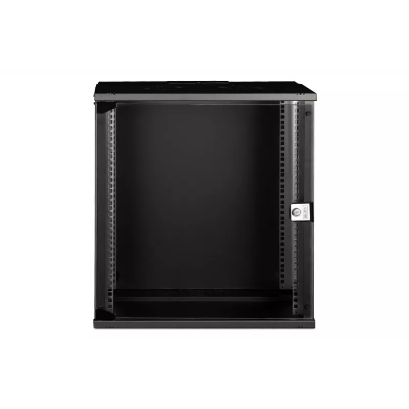 DIGITUS 19IN 12U seinäasennuskaappi - SOHO PRO 595 x 540 x 400 mm musta