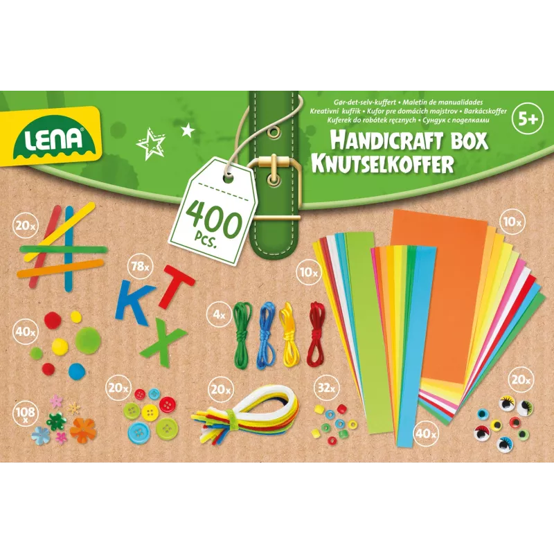 Lasten askartelusarja Lena SM42713 monivärinen yli 5-vuotiaille lapsille