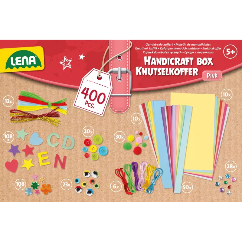 Lasten askartelusarja Lena SM42714 monivärinen yli 5-vuotiaille