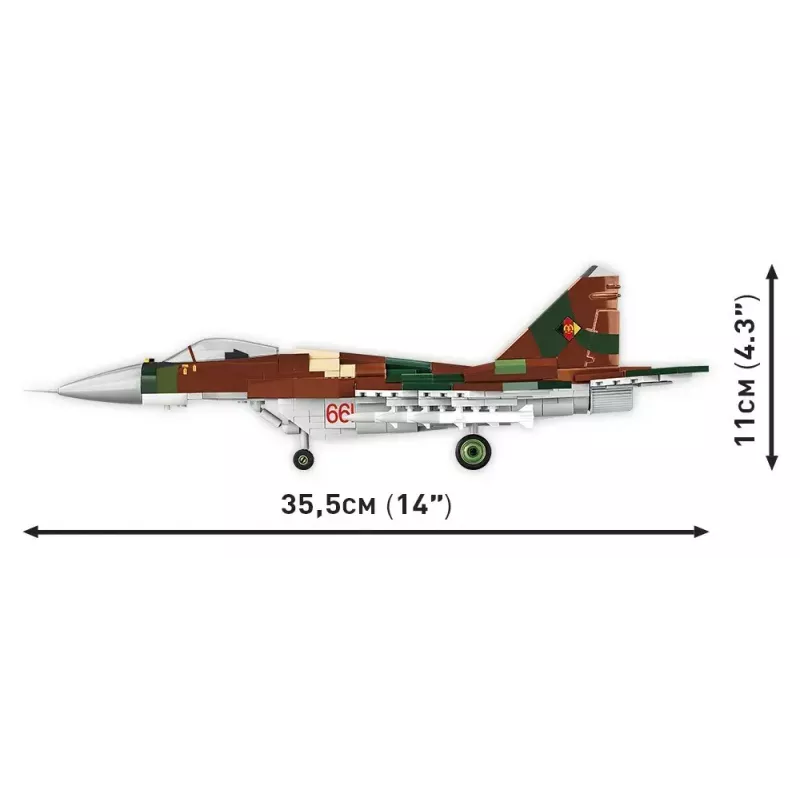 Rakennuslelu Cobi MiG-29 Itä-Saksa 5851 — 300-osainen sarja
