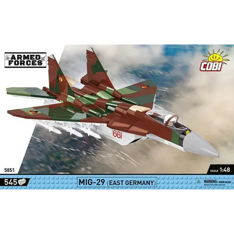Rakennuslelu Cobi MiG-29 Itä-Saksa 5851 — 300-osainen sarja