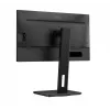 AOC 22E2UMF 21,5 tuuman (54,6 cm) VA-näyttö, 1920 x 1080 Full HD, 75 Hz, 4 ms, HDMI, DisplayPort, VGA, USB-keskitin, kaiuttimet, pivot, korkeussäädettävä, musta