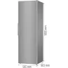 Gorenje jääkaappi R619EES5 BK065B, 398 L, SN-N, 38 dB, E, harmaa