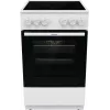 Gorenje GEC5A41WG vapaasti seisova liesi sähköinen keraaminen keittotaso valkoinen