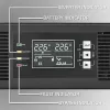 Rack-UPS QOLTEC 52286 2 kVA (2000 W) tehokerroin 1,0, rack-asennettava