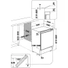 Whirlpool WBUFZ011 pakastin kalusteisiin sijoitettava 91 L