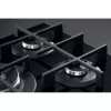 Whirlpool AKWL 728/NB musta kalusteisiin asennettava 75 cm kaasu 5 aluetta