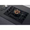 Whirlpool AKWL 728/NB musta kalusteisiin asennettava 75 cm kaasu 5 aluetta