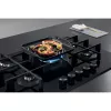 Whirlpool AKWL 728/NB musta kalusteisiin asennettava 75 cm kaasu 5 aluetta